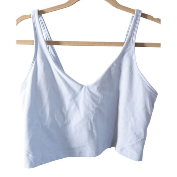 LULULEMON ATHLETICA Align Tank In Blue Linen Size 14 - Picture 3 of 4